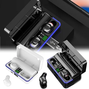 

W12 Wireless Headphones TWS Bluetooth 5.0 Earphones W/ Mic HIFI Sports Earbuds