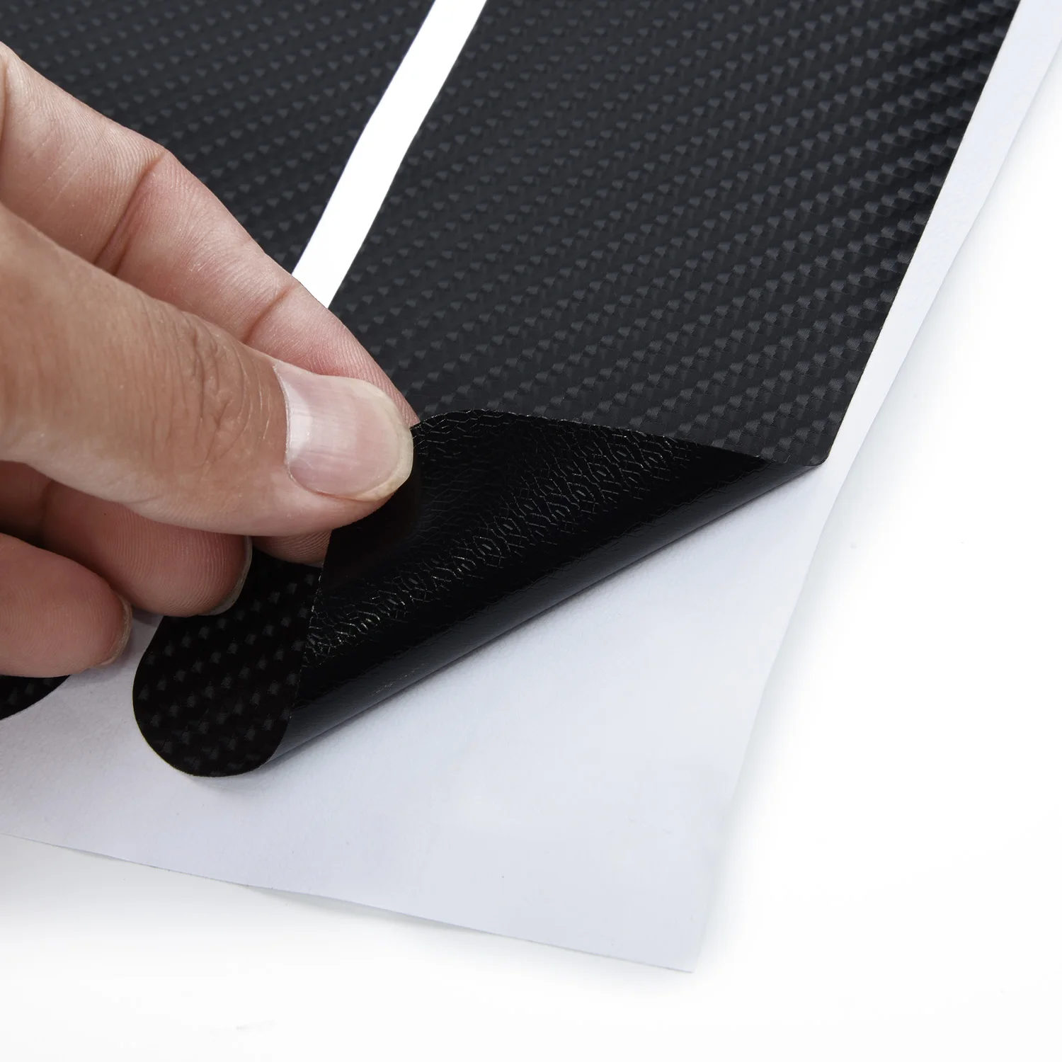 4 шт. наклейки на пороги двери из углеродного волокна|Автомобильные