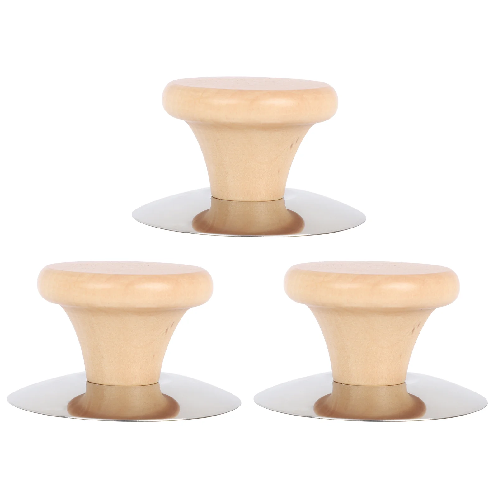3pcs Practical Pot Lid Knobs Pot Cover Handles Household Pot Cover