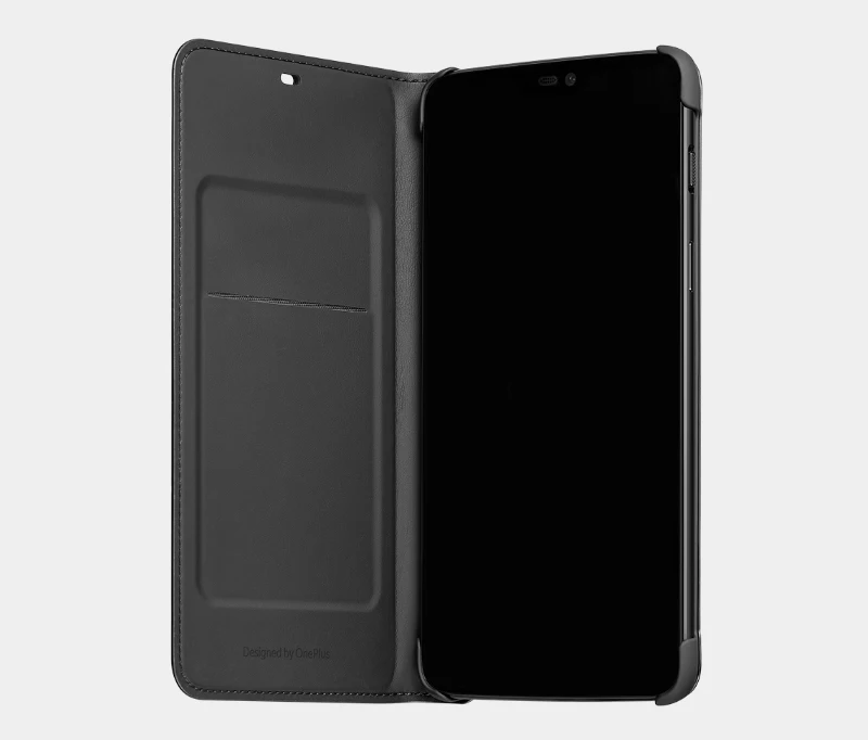 Оригинальная коробка A6003 6,2" Чехол для Oneplus 6 1+ 6 силиконовый песчаник нейлон черное дерево карбоновый бампер откидная задняя крышка - Цвет: Leather Cover
