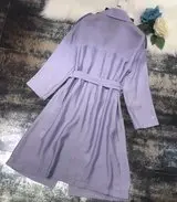 

The new summer 2020 temperament show thin waist solid-colored dresses
