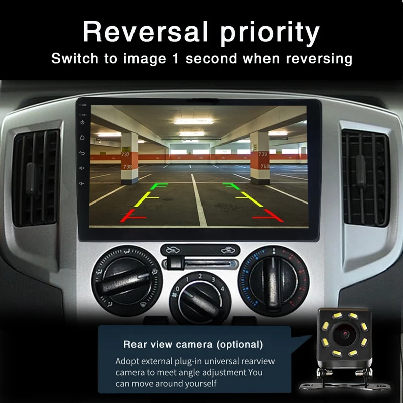  9-zoll Android 8.1 Universal Auto Radio 2Din Auto Radio Dvd Player Gps Navigation Wifi Bluetooth Mp