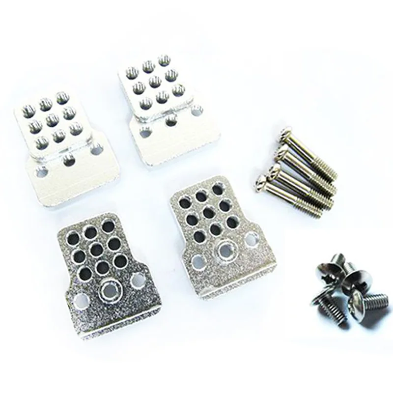 

4Pcs RC Car Metal Shock Tower Bracket Kits Shock Sbsorbers Extension Seat for 1/16 WPL C-14/C-14K/C-24/C-24K Truck Off Road Car