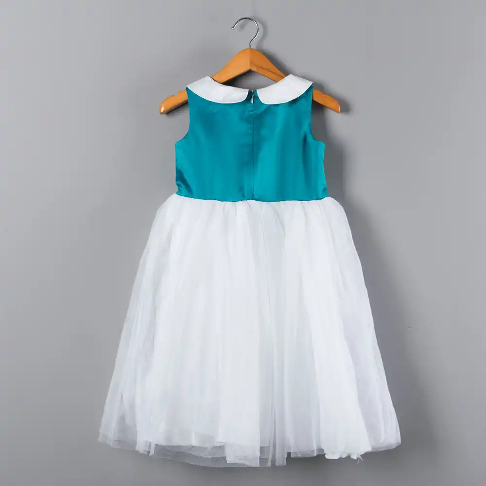 peter pan collar flower girl dress