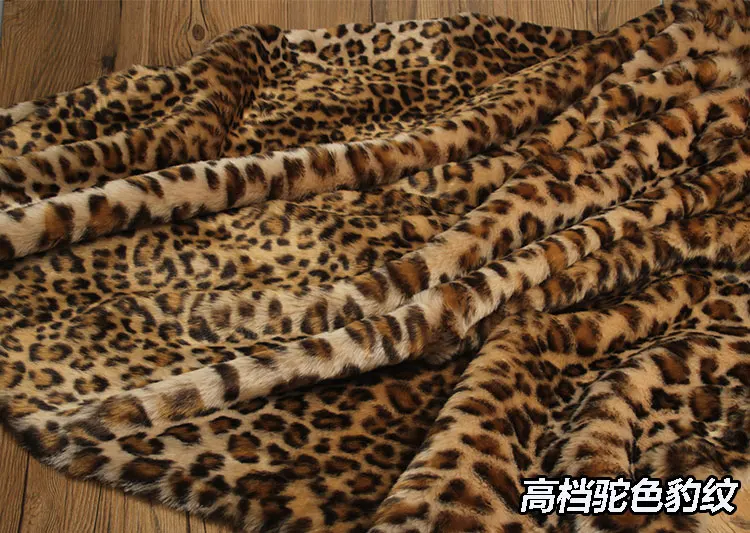 alta qualidade, imitação de lã de leopardo,