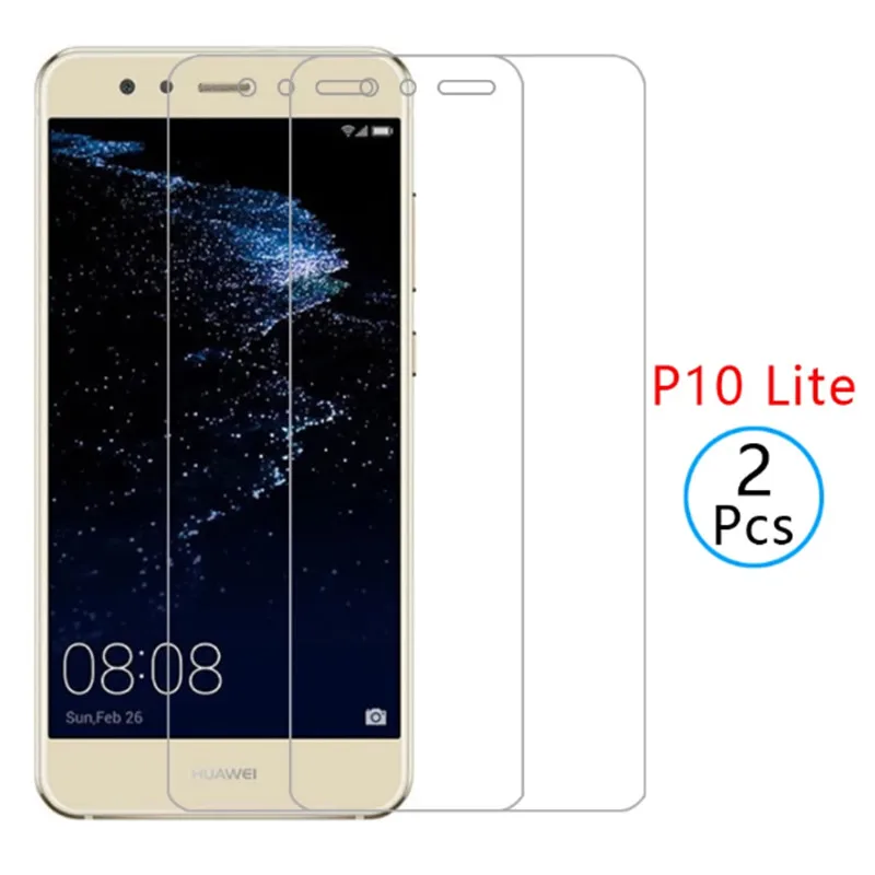 

2Pcs Protective for Huawei P10 Plus P20 Lite P10 9H Film Cell Phone Glass on Huawei P8 P9 Lite 2017 Tempered Glass for P20 Pro