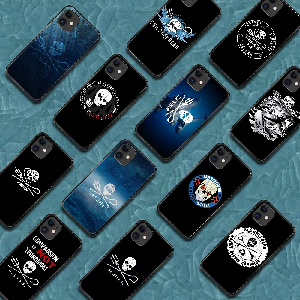 Мягкий чехол для телефона с изображением морской овчарки Iphone 5 5S SE 2020 6 6S 7 8 Plus 11 12