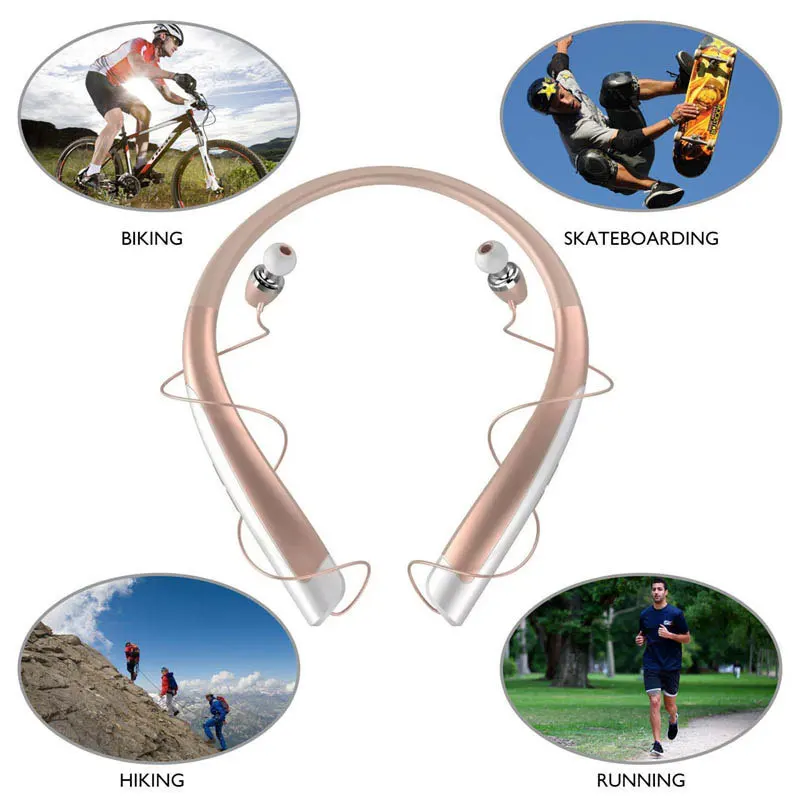 2019HX-1100 новое ожерелье bluetooth стерео CSR4.1 Висячие шеи типа общие HX1100 импортные товары