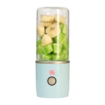 

Exquisite Juice Cup Uv Disinfection Round Plastic Material Number Display Glass Usb Charging Juicer Net Red