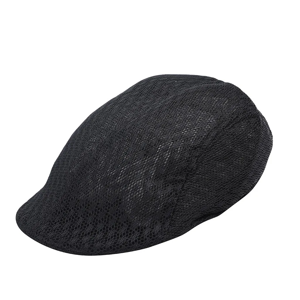 Мужские и женские Мягкие сетчатые ретро-шляпы, Повседневные Дышащие зимние теплые удобные береты осень зима новые красные мужские и женские одноцветные шапки