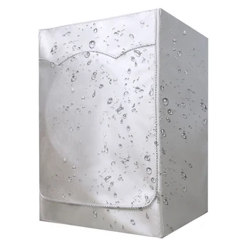 

Hot Automatic Roller Washing Machine Cover Dustproof Waterproof Breathable for Home D6