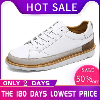

Casual Shoes Men Spring Autumn Flat Shoes Lace-up Low Top Male Sneakers Calzado Hombre D50