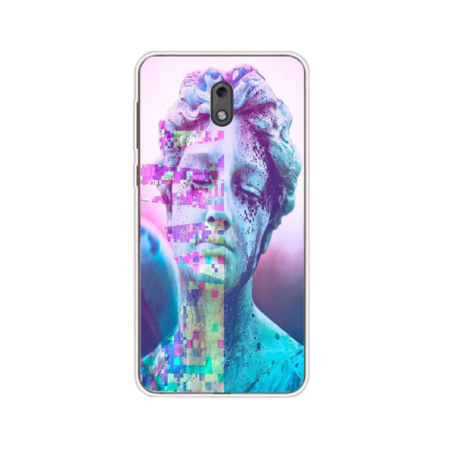 11Alternative statue art Popular Silicone TPU Protective Cover Phone Case On Case  For Nokia 2 2.3 3 3.1 5 5.1 Case Soft