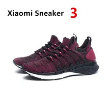 Xiaomi Mijia Sneaker 3 кроссовки Блокировка системы fishbone эластичный вязанный вамп амортизатор Мужская Спортивная обувь для фитнеса PK Mijia 2