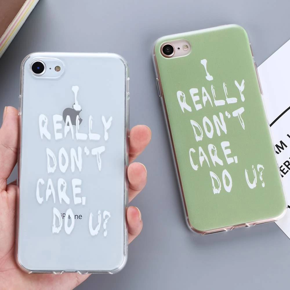 L-FADNUT модный Забавный чехол для iPhone X Xs тонкий милый бампер 7 8 6 6S Plus Мягкий ТПУ