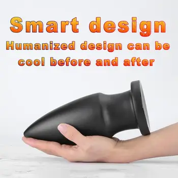 Super Big Bullet Anal Plug Sex Toy Large Butt Plug Dilatador Prostata Massager For Men Woman Gay Adult Anus Expansion Stimulator 3