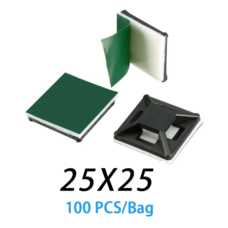 100pcs Green-BK-25