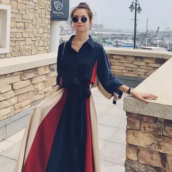 

Feminine French Long-Sleeved Dress Women's 2020 Autumn New Ladies Temperament Dress