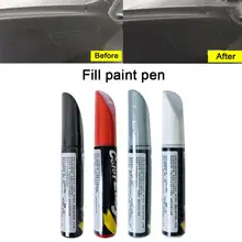 Восстановление покраски автомобиля Ручка Ремонт царапин ручка Профессиональный матовый красный белый серебристый черный краска сенсорная Краска Ручка