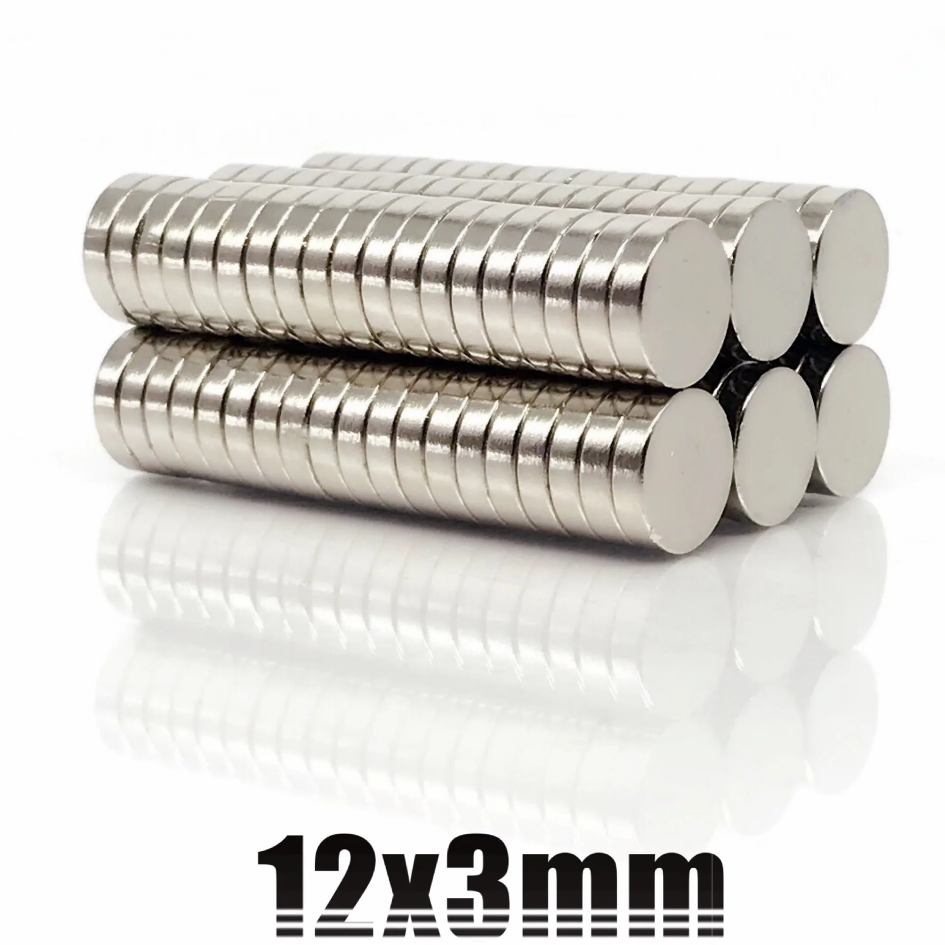 Multi-Size Super Strong Neodymium Round Disc Rare Earth N35 Fridge Magnets 