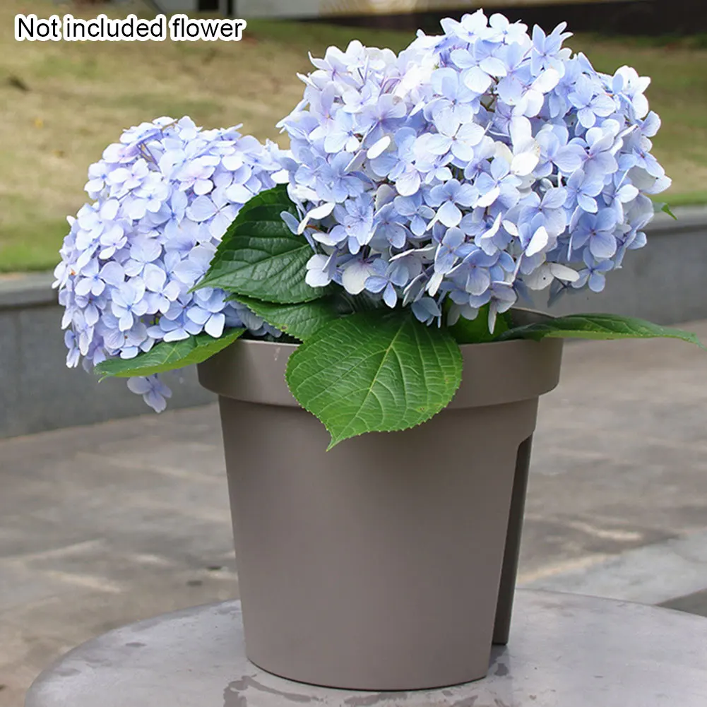 Plant Pot Flowerpot Indoor Garden Railing Multipurpose Vertical Bridge Hanging Space Saving Easy Install Drainage Hole Balcony