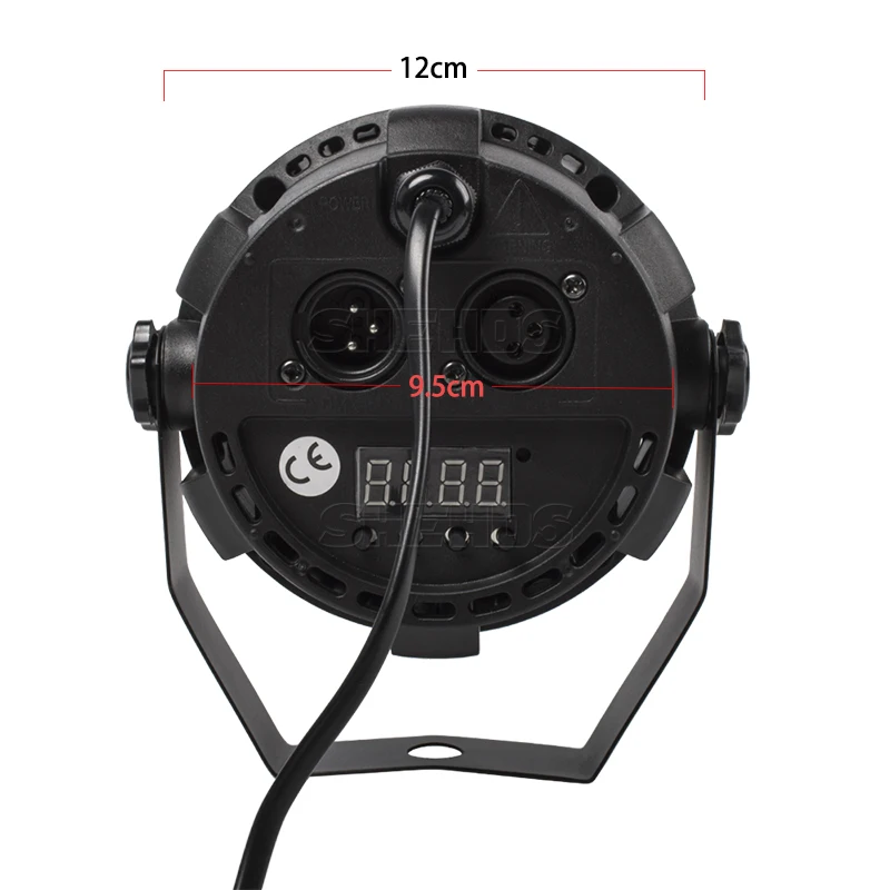미니 Led 파 12x3W RGBW 4 색/바이올렛-DJ 파티 클럽 디스코 가족을위한 UV 워시 조명 8 채널 DMX 512 마스터/라이트 저장