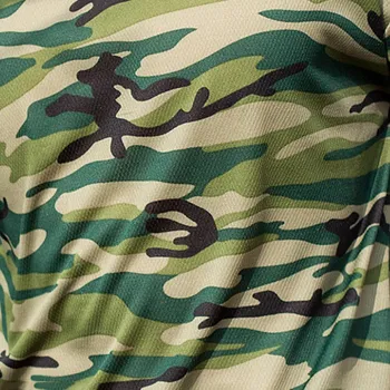 Men's T-Shirt Camouflage Quick Dry Tights Army Edc Tactical Outdoor Hunting T-shirt Fitness Bodybulding Breathable Running Shirt 2