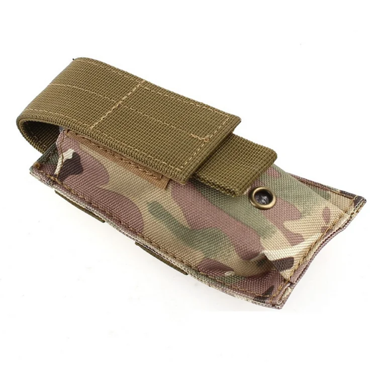 Multicam Molle открытый M5 Тактический ножничный мешок спортивная батарея жилет аксессуар мешок - Цвет: Multicam