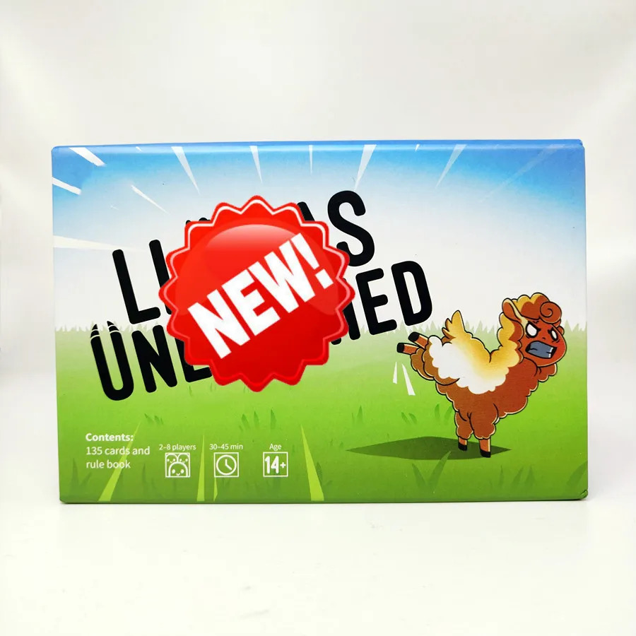 Новая разблокированная Базовая игра ядро Настольная Игра карточка 14 лет + ламы |