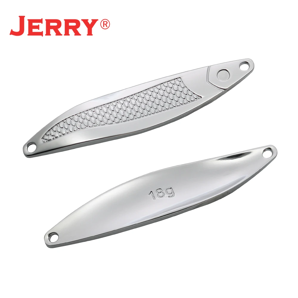 Jerry Dart Unpainted Blanks Casting Fishing Lure 17g 25g Heave Ice Fishing  Spoon Baits For Pike Perch