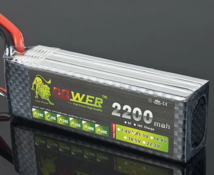 Batterie LiPo 11.1V 1500-5200mAh pour RC Drone Voiture