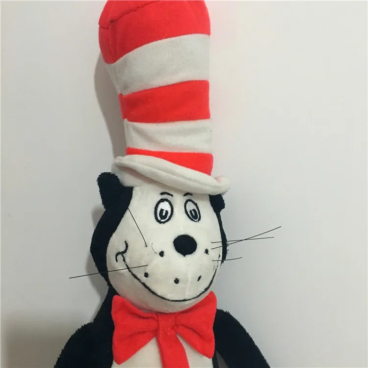 20 &quotвысокое качество Оригинальные Плюшевые игрушки Dr. seuss cat в шляпе для детей