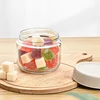 Glass Storage Jar Sealed Food Storage Container Household Multi-function Small Tea Cans Grains Candy Storage Salad Dessert Bowl 4