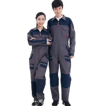 

Men Women Overalls Labor protective Work clothing Dust-proof Comfortable Breathable Machine Auto repair Long-sleeve Coveralls