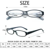 Henotin Reading Glasses Spring Hinge Fashion Men Women Oval Frame Prescription Reader Eyeglasses Decorative Diopter Eyewear 2