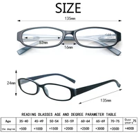 Henotin Reading Glasses Spring Hinge Fashion Men Women Oval Frame Prescription Reader Eyeglasses Decorative Diopter Eyewear 2