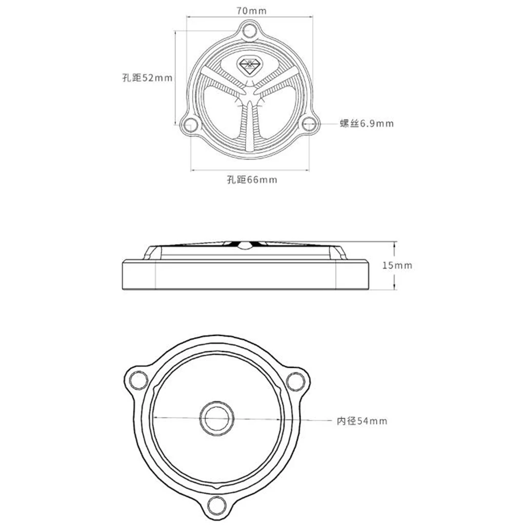 Exterior Parts Fuel Tank Cover Gas Cap Oil Breather Filter Caps for Benelli TNT125 TNT135 Motorcycles