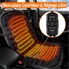1 Pair 12V Universal Car Auto Front Seat Heated Hot Thickening Cover Cushion Heater Winter Warmer Electric Heating Pad ► Photo 1/6
