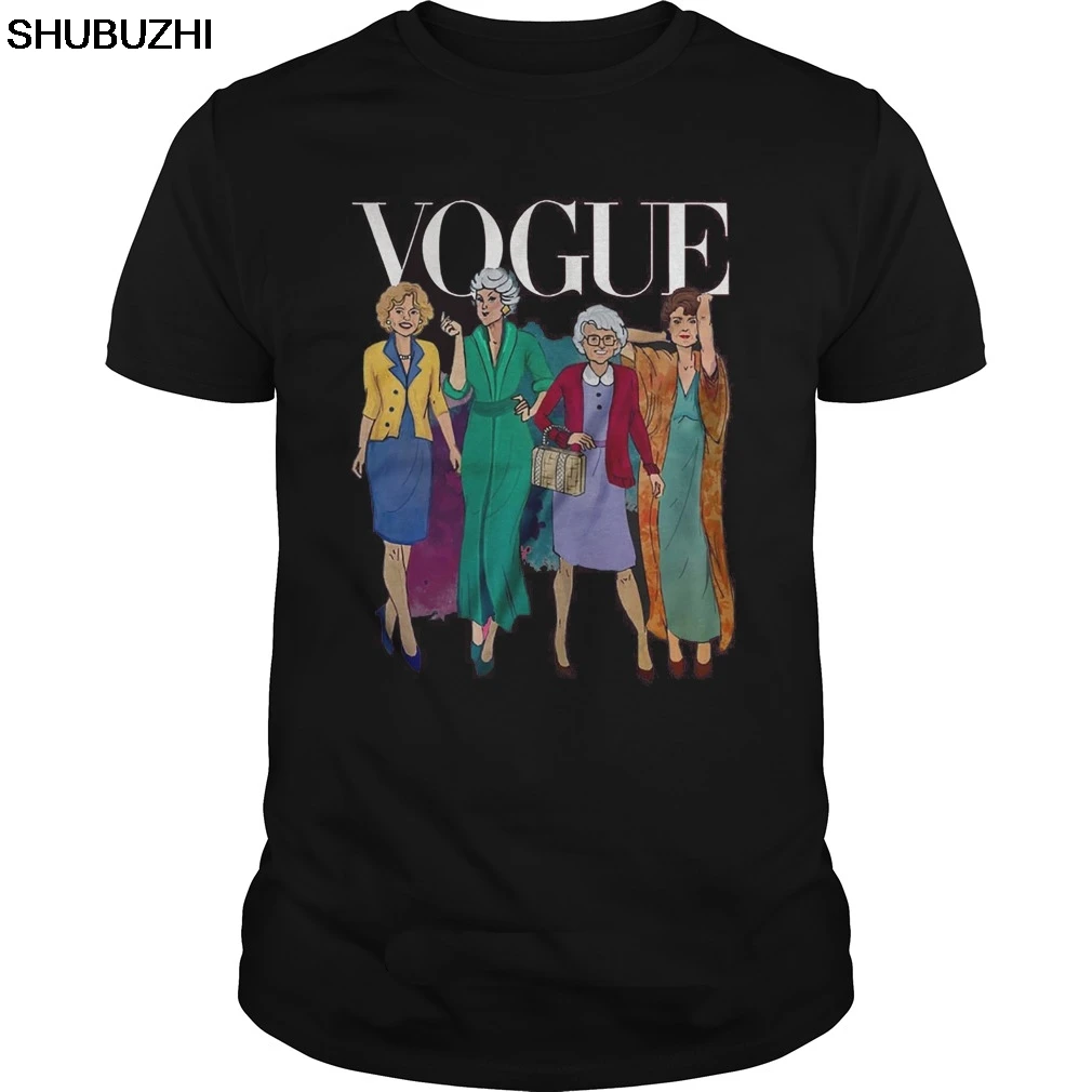 

funny t shirts GOLDEN GIRLS VOGUE SHIRT shubuzhi Fashion tshirt men t-shirt new summer cotton top tees free shipping