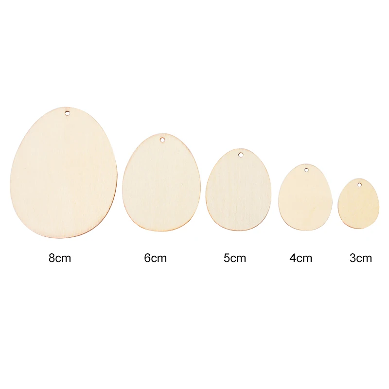 6 Pieces DIY Wooden Craft Tags Ornaments Egg Shape Easter Egg Wood Slices  10 Inch Wooden Easter Egg Cutouts Unfinished Wood Egg - AliExpress