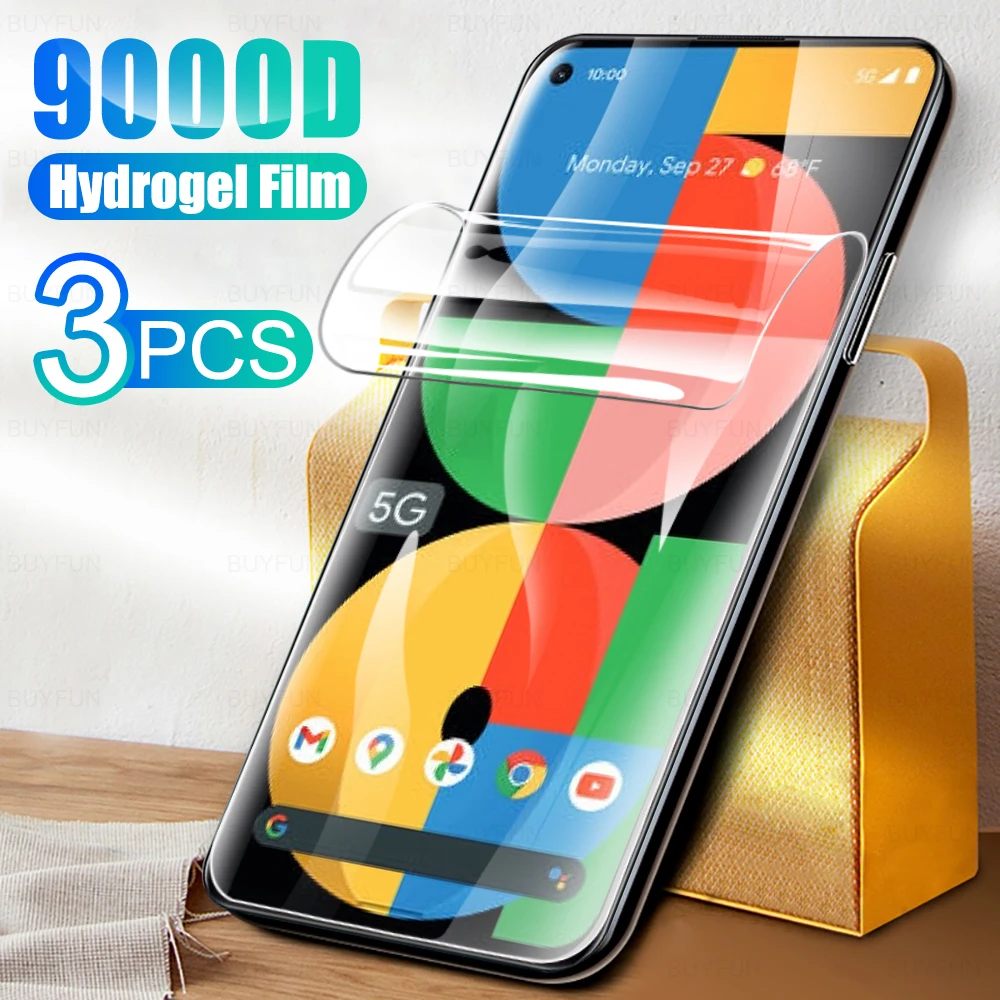 Гидрогелевая пленка с полным покрытием для google pixel 5a pixel5a 5g 6 34 дюйма 2021 hd защита от