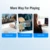 Vention USB Sound Card USB Audio Interface Внешний 3,5 мм Микрофон Аудио Адаптер Звуковая карта для Ноутбука PS4 Гарнитура Звуковая карта