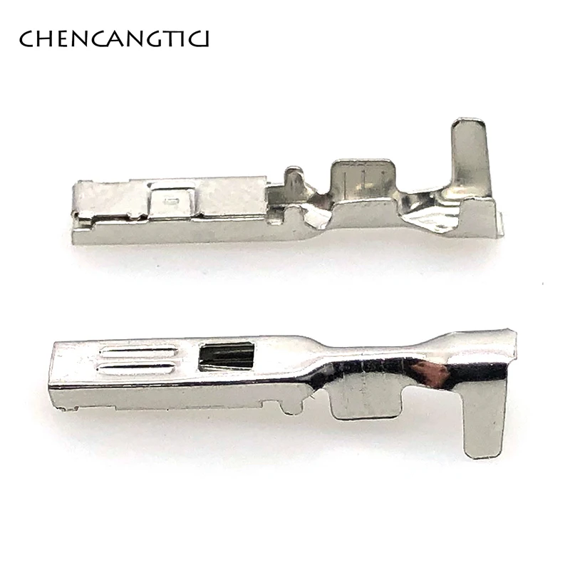 50 Pcs ABS Sensor Fog Lamp Automotive Connector Splice Terminal Crimp Pins For Mitsubishi Souast PB625-02027 PB621-02020