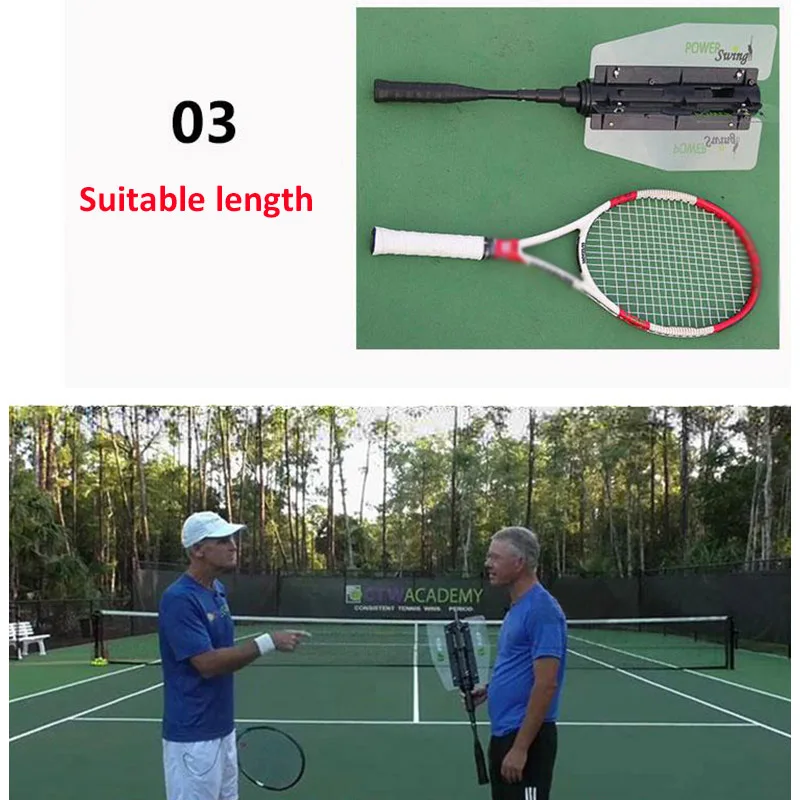 Professional Tennis Power Swing Trainer Padle Racket Resistance Fan Sports Training Machine Increase Swing Speed Accessories tennis accessories tennis trainer