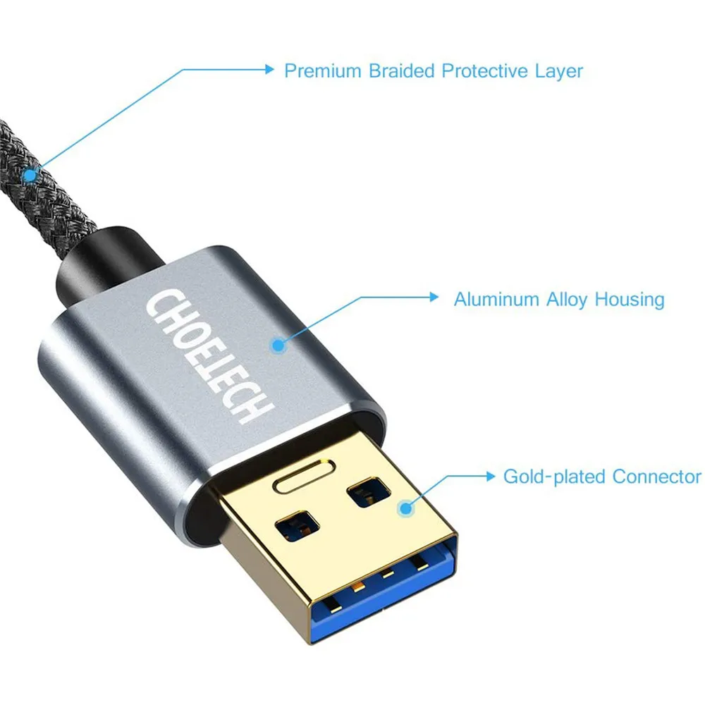 2 м USB 3 0 Удлинительный кабель штекер гнездо 5 Гбит/с| |