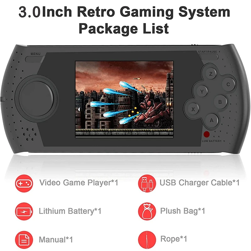 Konsol Game Genggam, Konsol Game Retro 