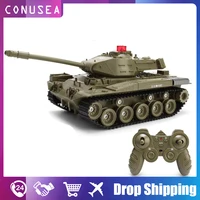 JJRC 1/30 RC Tank Battle 2.4G Remote Control Programmable Crawler Tank Sound Effects Military Tank Model Rc Car Toy for Boys Kid 1