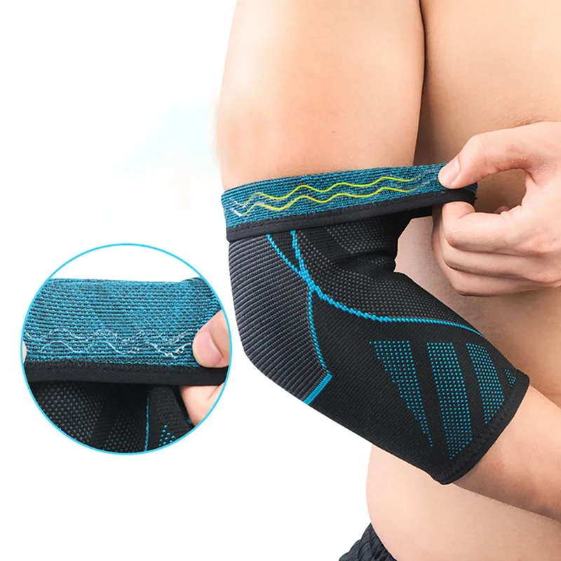 

1pc Fitness knee protector Elbow Pad Women Man Sleeve Anti Slip Knitted Arms Wrap Cover Protector 2019