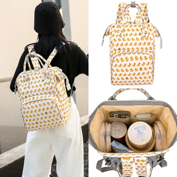 

Good Looking Multi-function Mummy Bag Large Capacity Mother Travel Bag Bottle Milk Powder Diaper Storage Bag Scientific Division