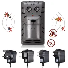 Outdoor indoor Ultrasonic Pest Repeller Animal Pest Mouse Repeller Sensor Garden Bird Cat Dog Fox Repellent Keep Animals Away